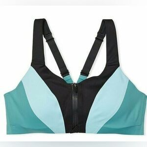 Victoria’s Secret knockout Maximum Support Front Close Sports Bra teal 38DDD